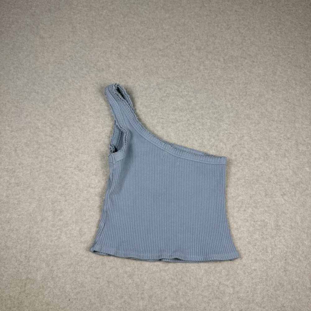 Urban Outfitters Blue One-Shoulder Tank Top - Picture 3 of 5